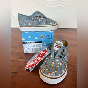 Vans x Disney Toy Story Woody Shoes. Toddler Sz 5.5 NWT *RARE*